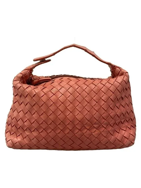 Bottega Veneta Handbag Intrecciato Pink Leather - Picture 1 of 15